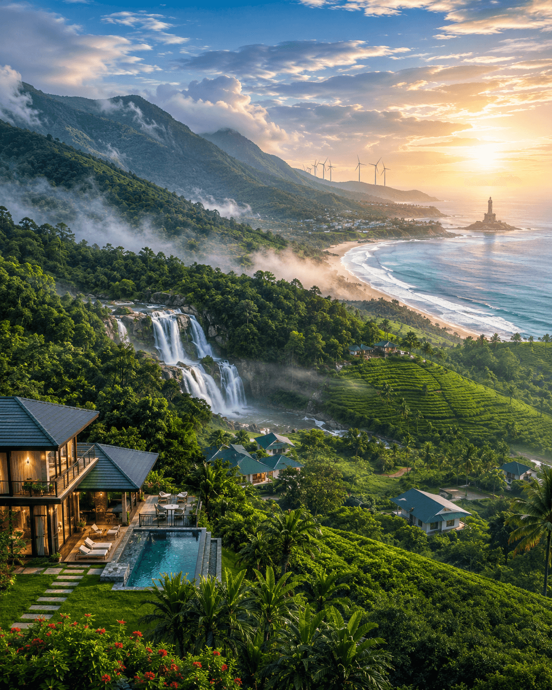 Waves and Mist